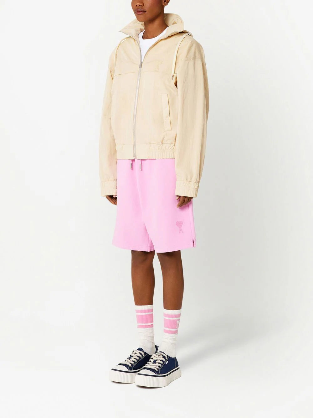 AMI Paris  Ami de Coeur hooded jacket