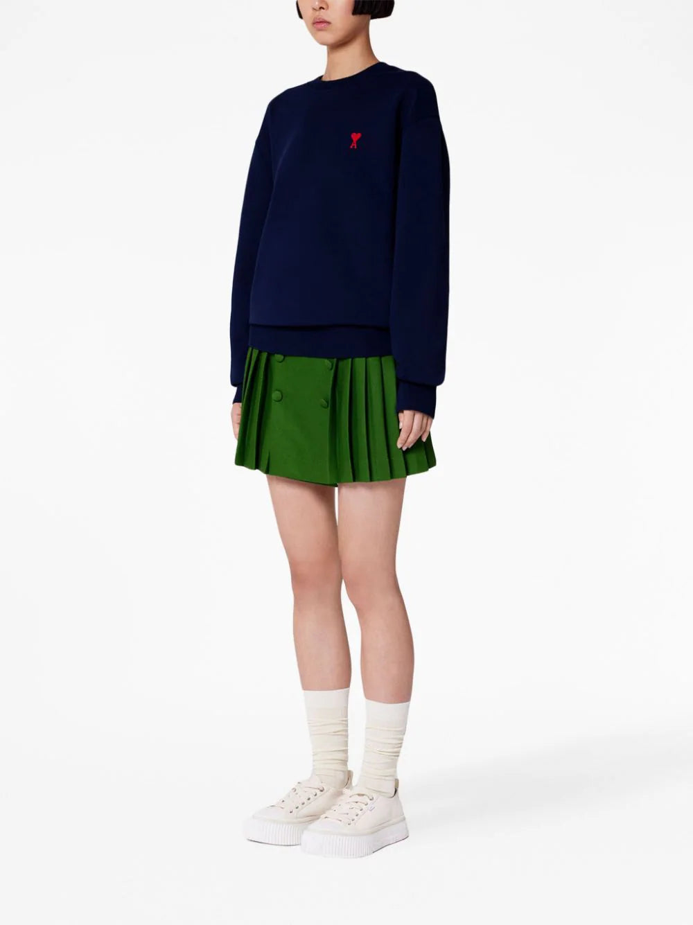 AMI Paris  Ami de Coeur cotton sweatshirt