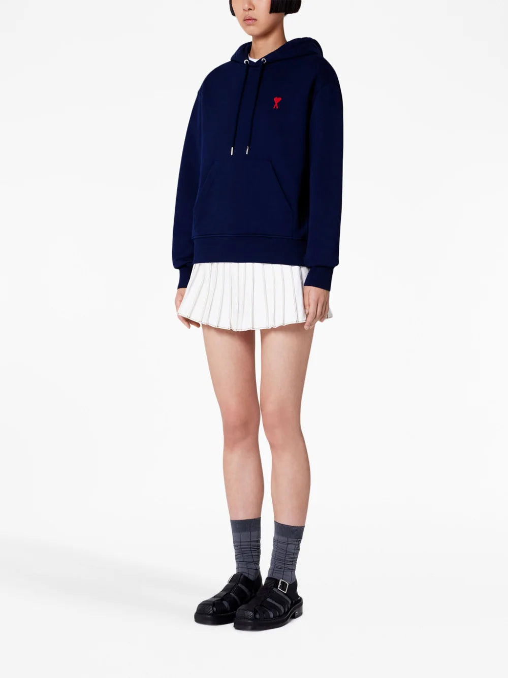 AMI Paris  Ami de Coeur cotton hoodie