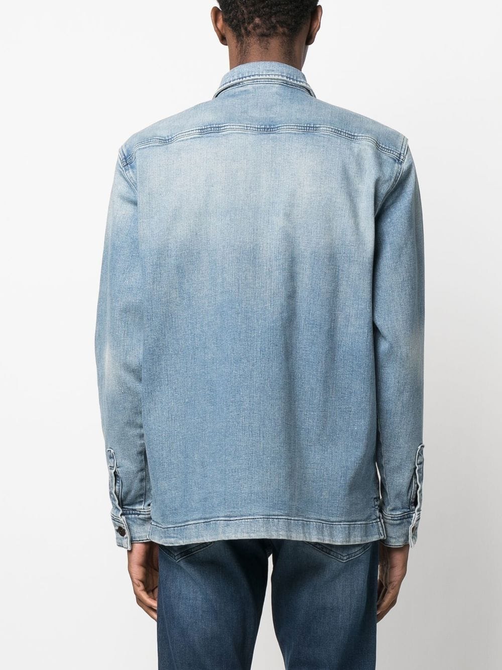 BOSS  regular-fit denim shirt
