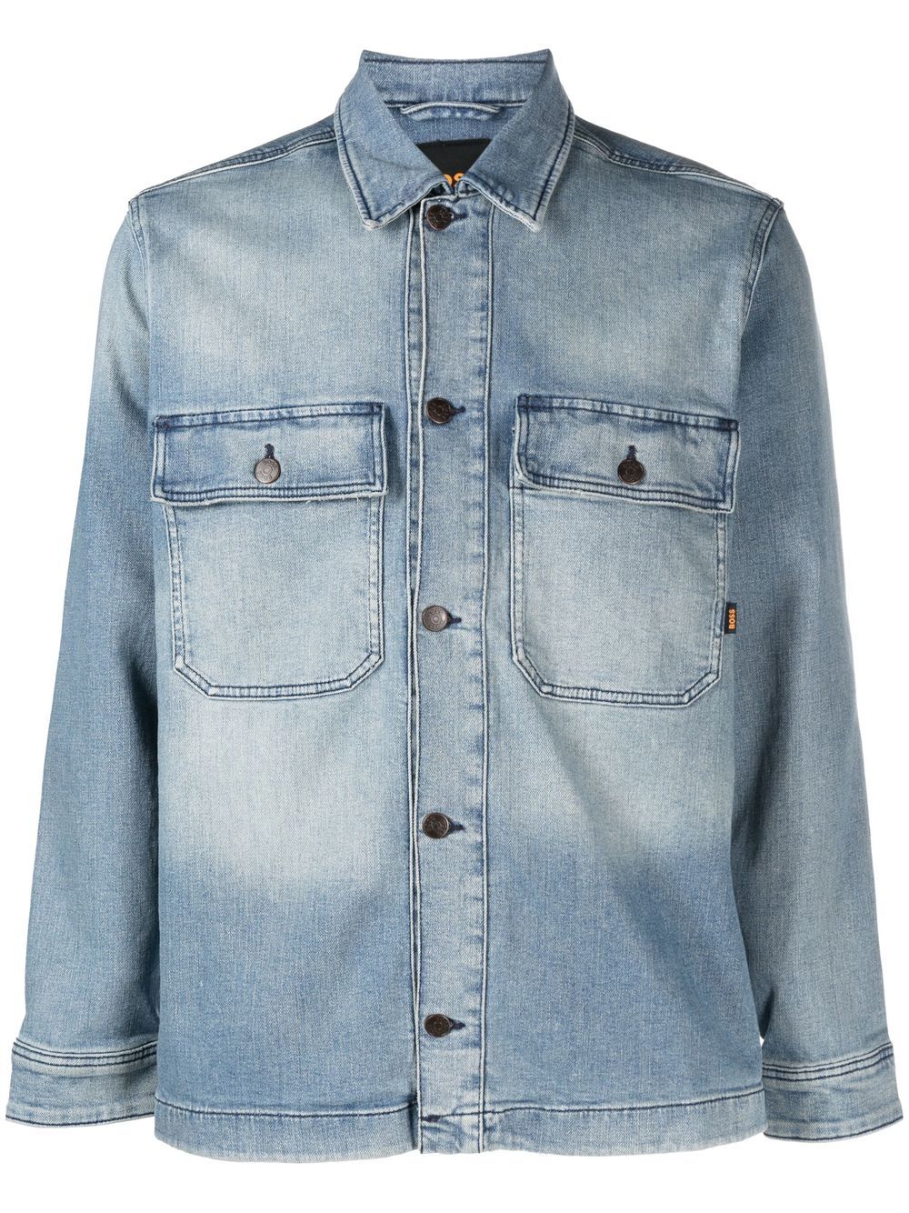BOSS  regular-fit denim shirt