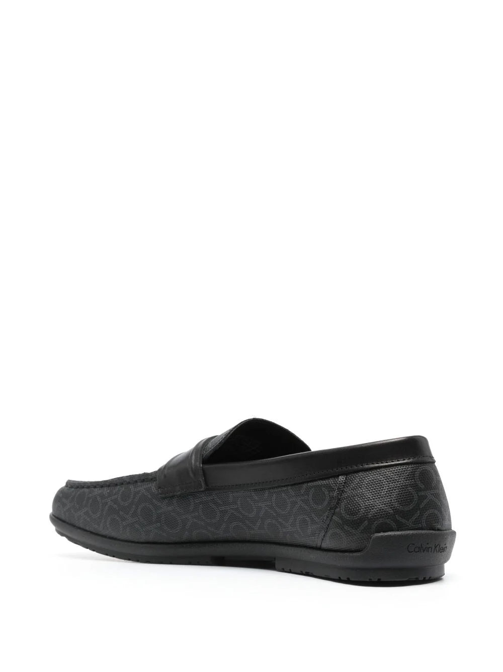 Calvin Klein  jacquard-monogram loafers