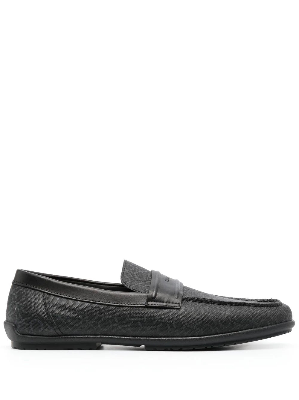Calvin Klein  jacquard-monogram loafers