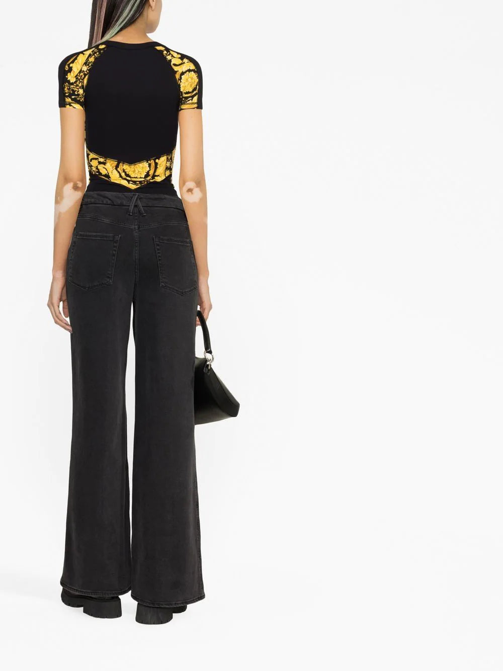 Versace  baroque-print T-shirt