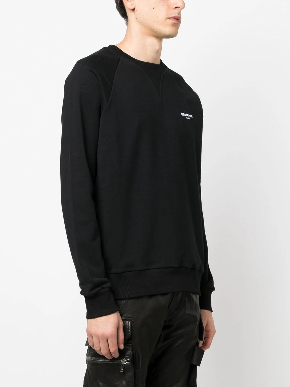 Balmain logo-print sweatshirt