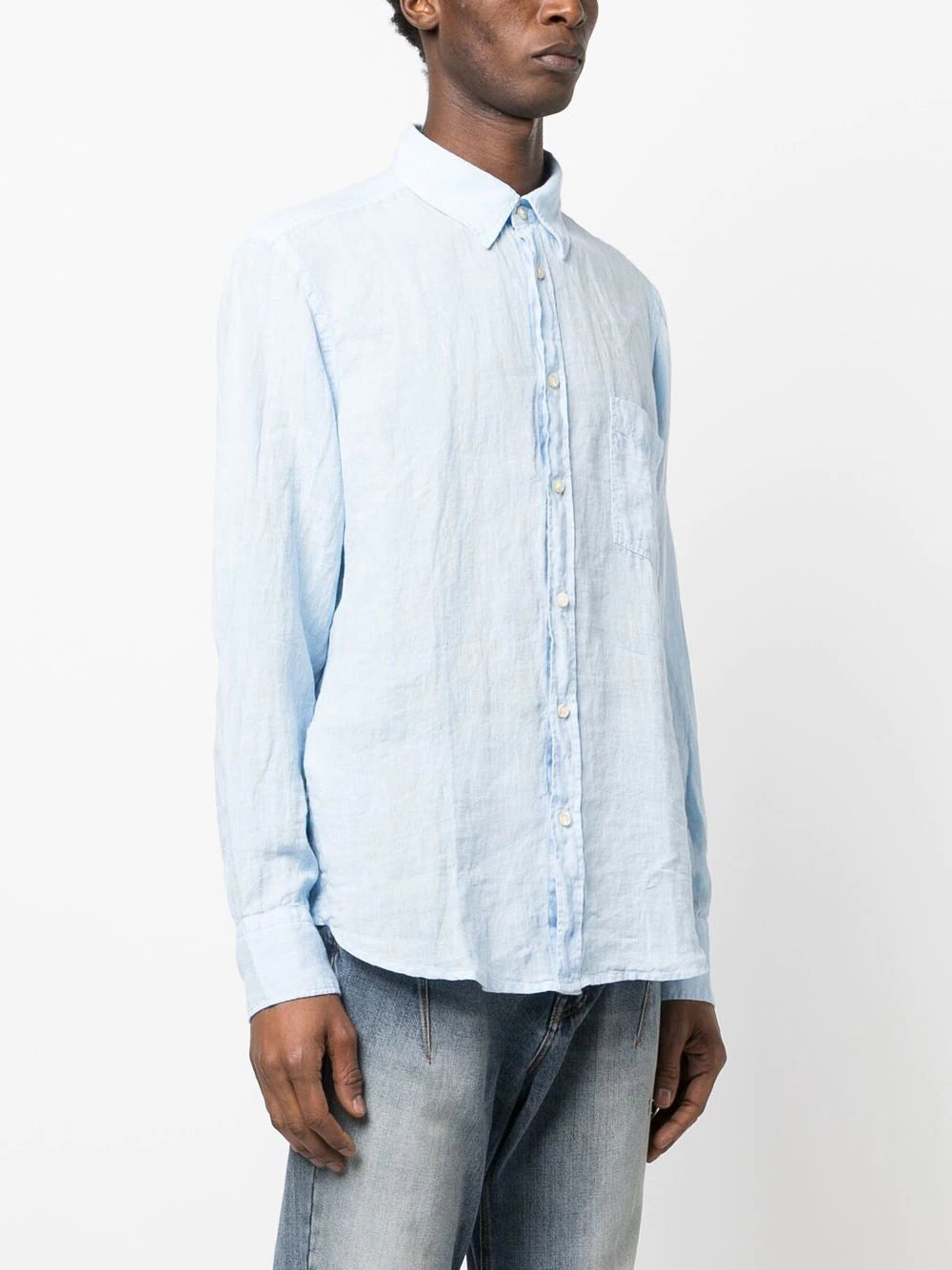 BOSS  chest patch-pocket shirt