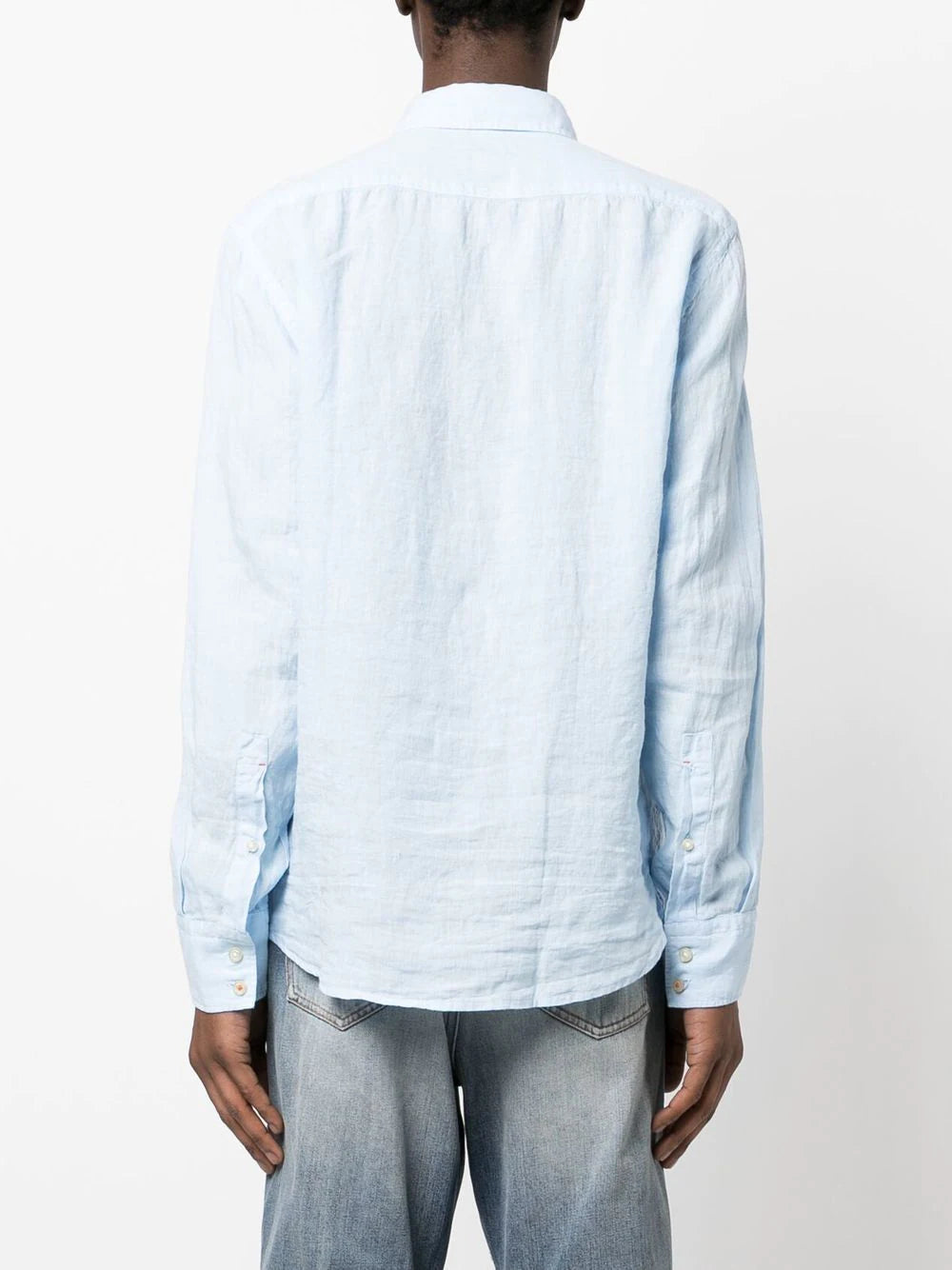 BOSS  chest patch-pocket shirt