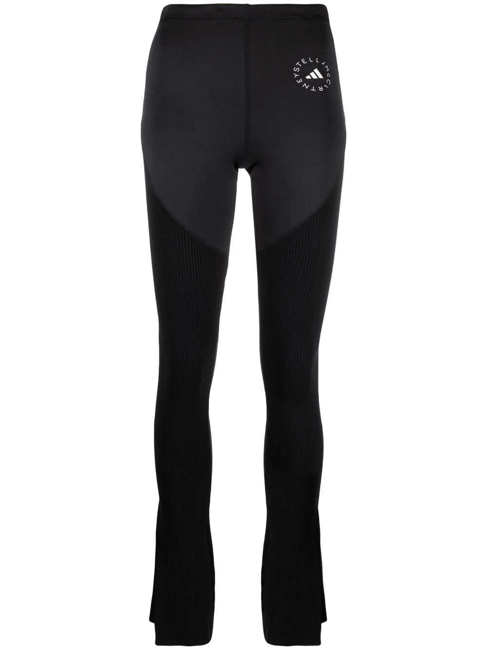 adidas by Stella McCartney  logo-print high-waisted leggings