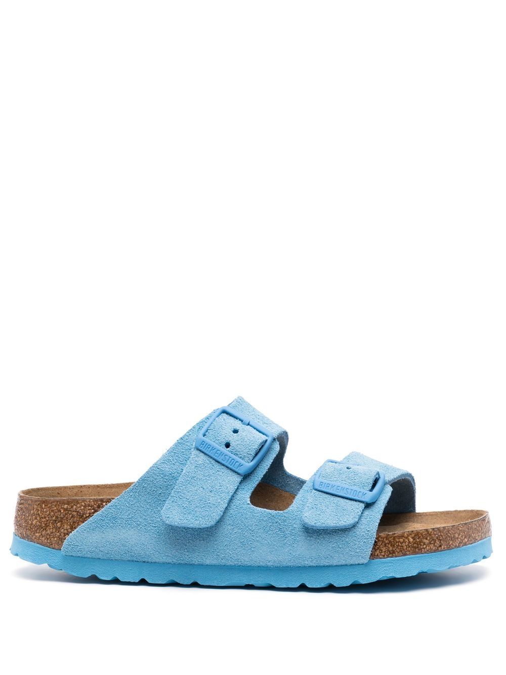 Birkenstock double-strap suede sandals