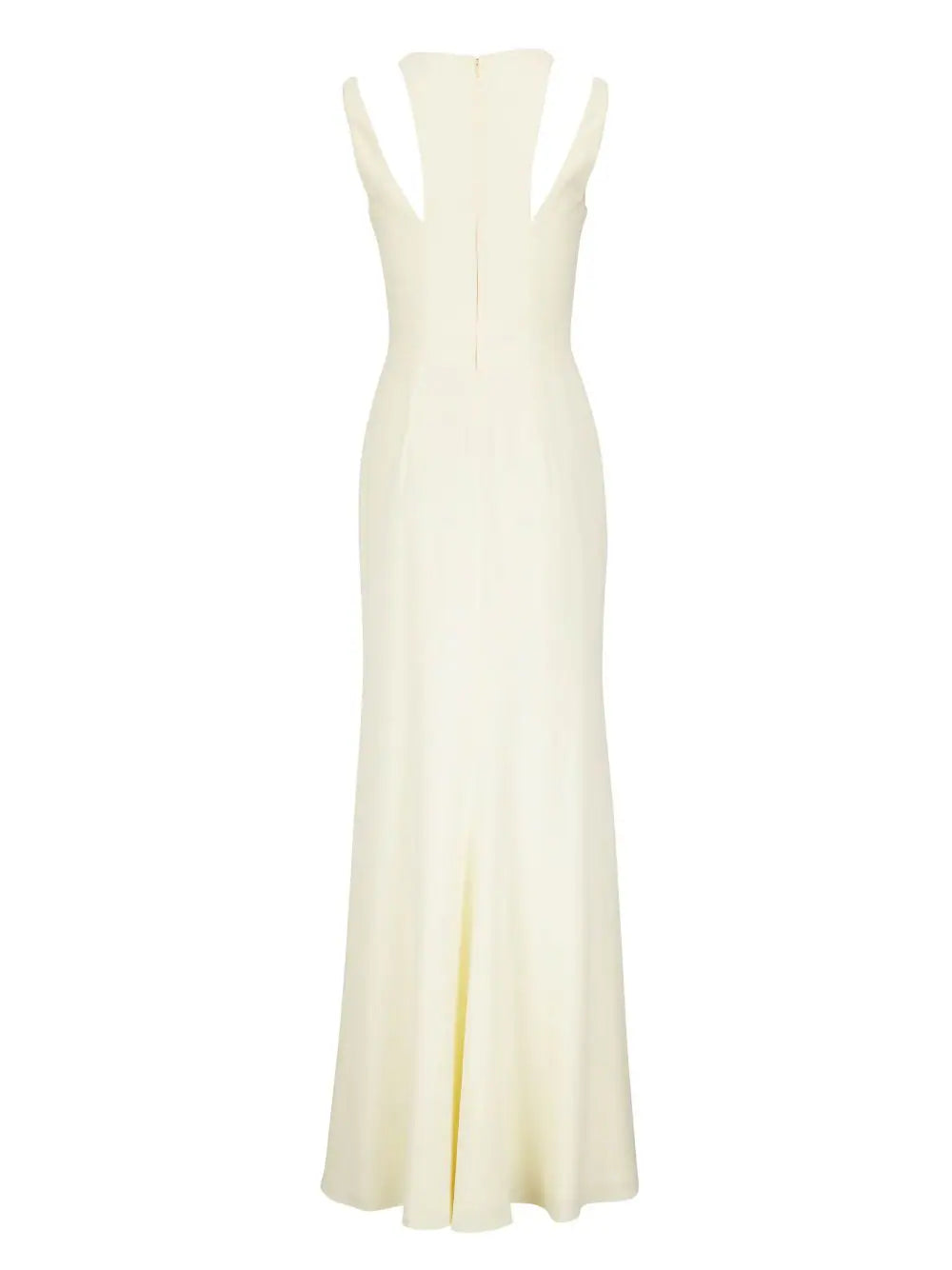 Alexander McQueen cut-out sleeveless gown
