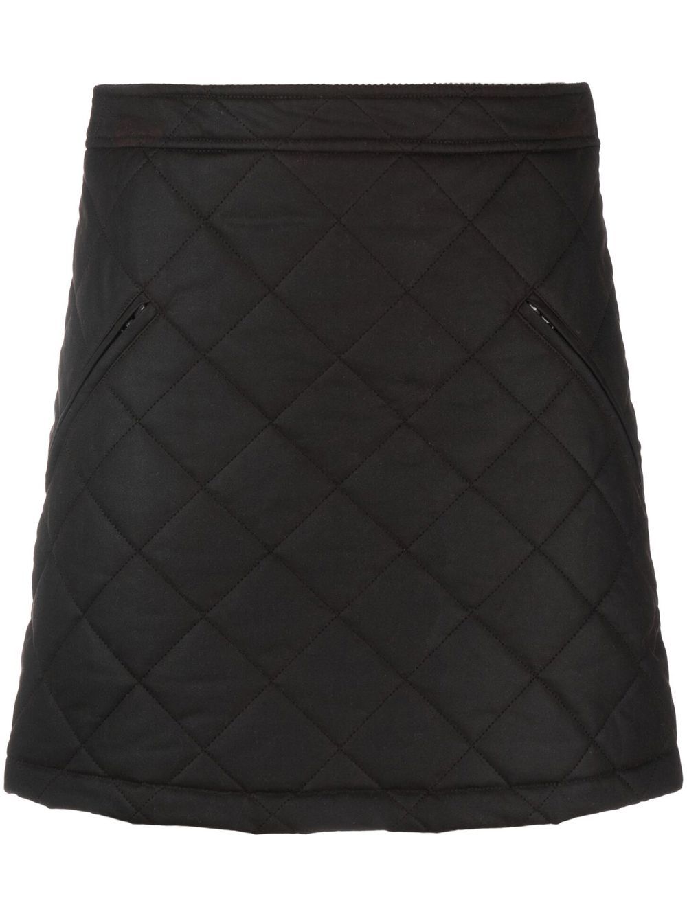 Burberry  high-waist quilted skirt