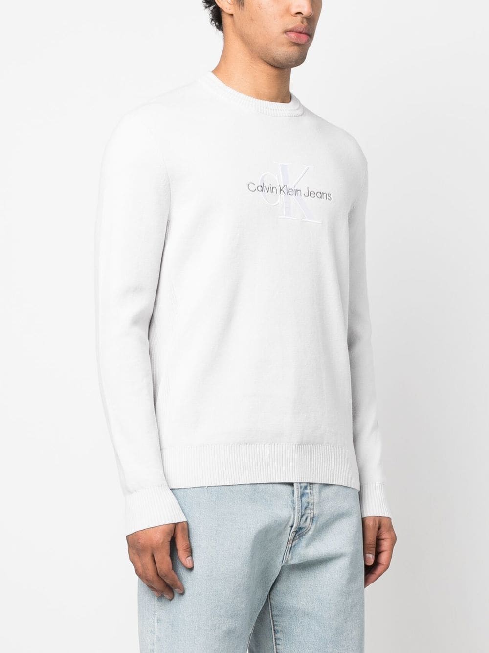 Calvin Klein  logo-print detail sweatshirt