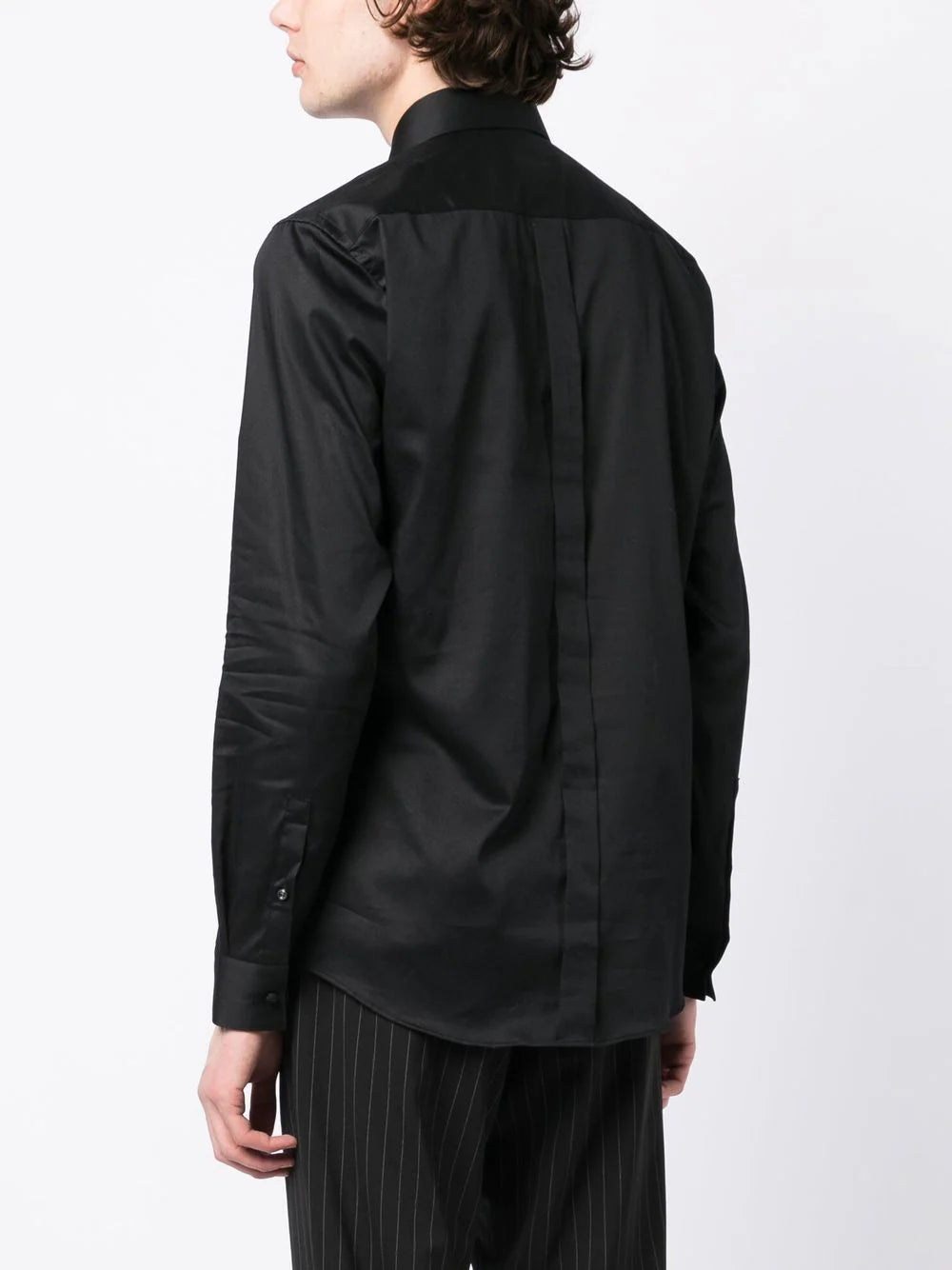 BOSS  buttoned-up long-sleeved shirt