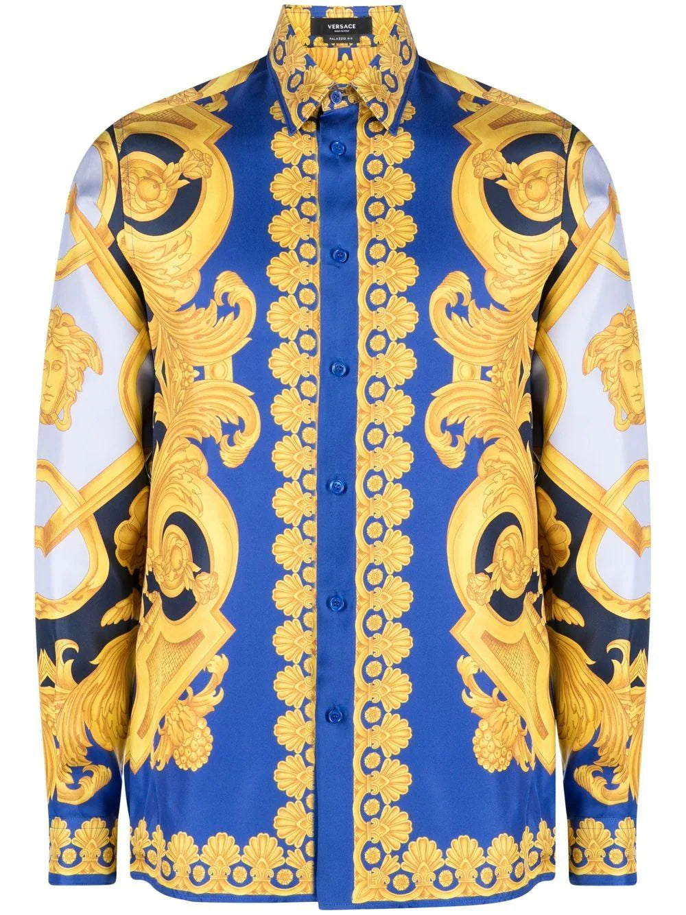 Versace  graphic-print long-sleeve shirt