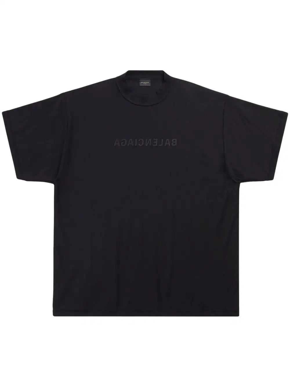 Balenciaga  Mirror logo-embroidered oversize T-shirt