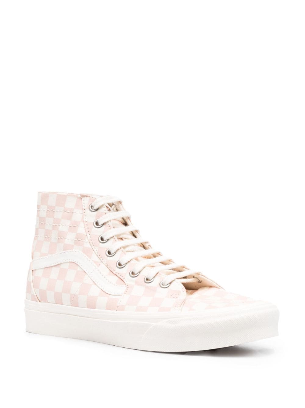 Vans Sk8-Hi checkerboard-print sneakers