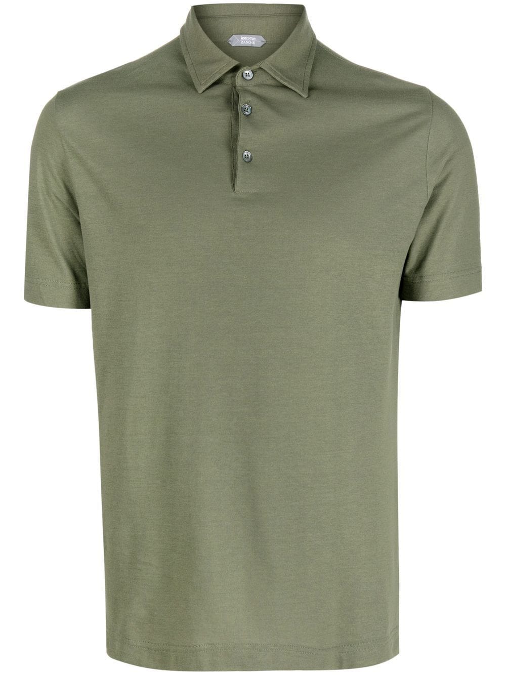 Zanone  short-sleeved cotton polo shirt