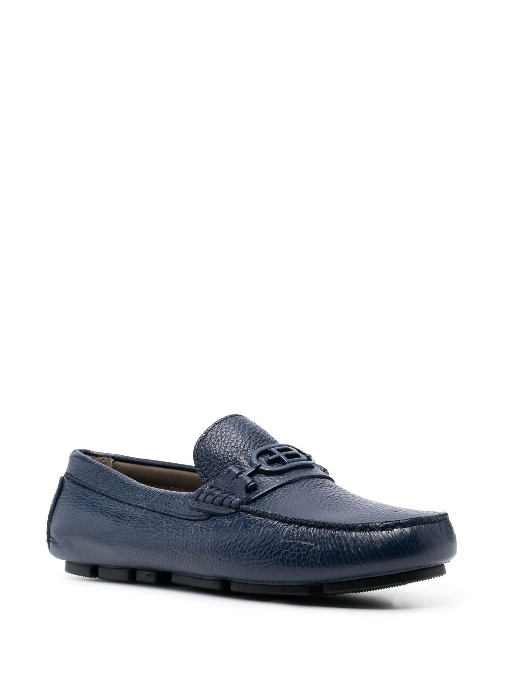 Baldinini round-toe leather loafers