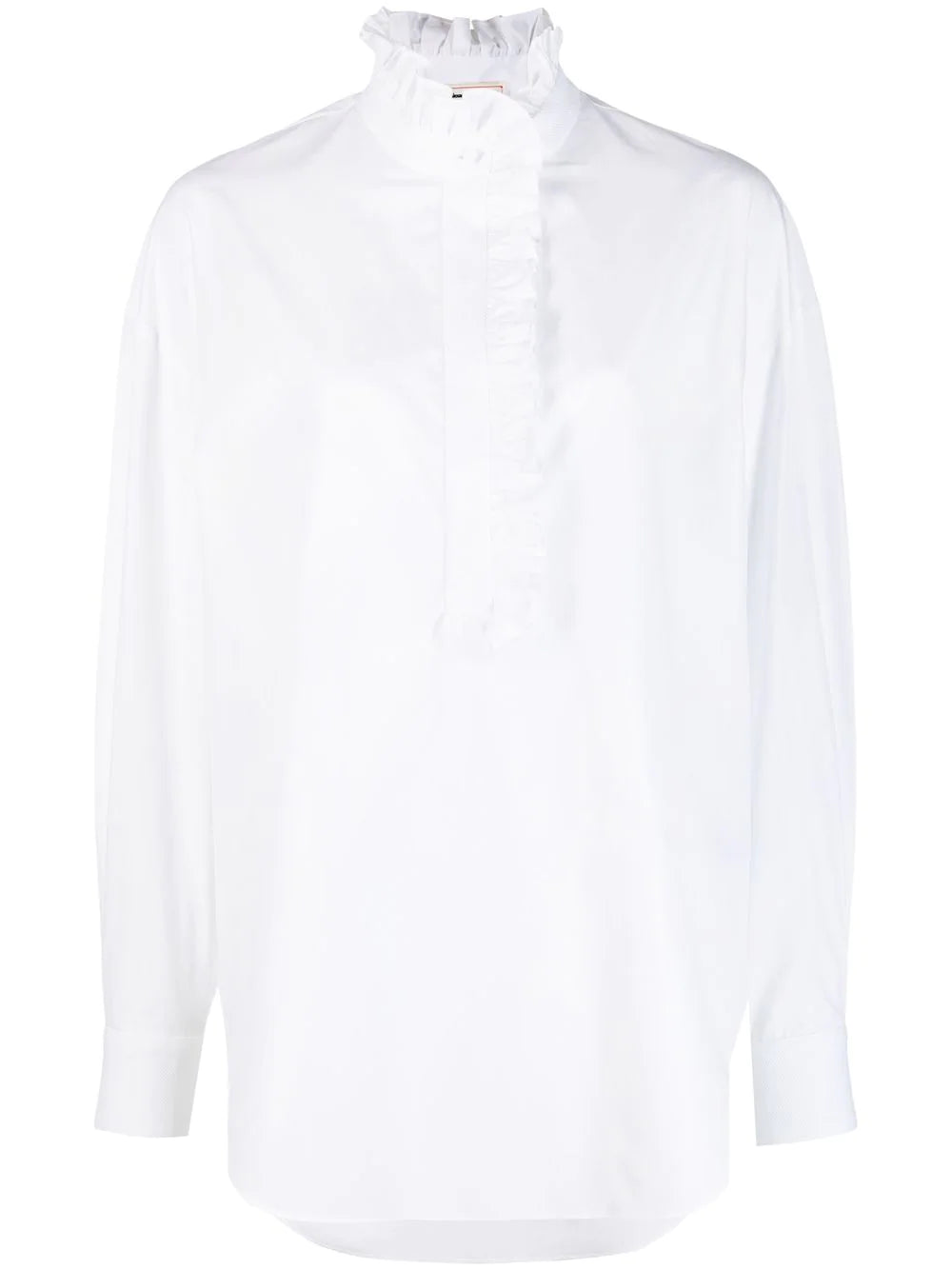 Alexander McQueen  ruffled cotton shirt