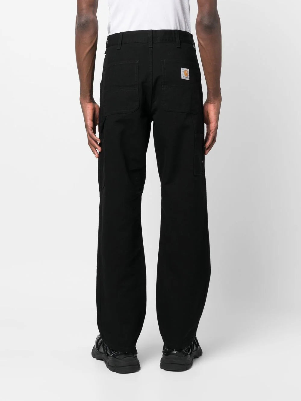 Carhartt WIP  double knee logo patch jeans