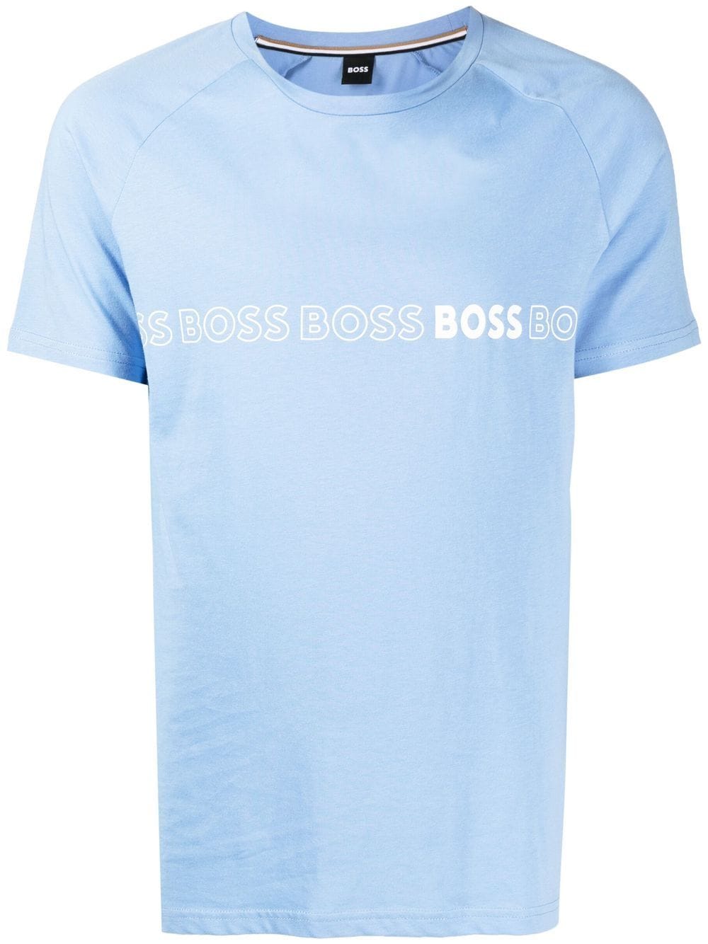 BOSS  logo-print cotton T-shirt
