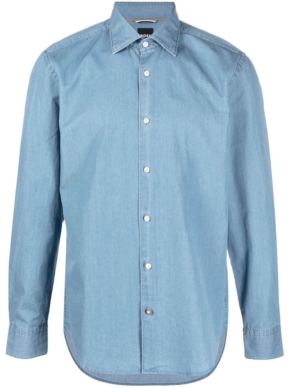 BOSS  long-sleeved cotton shirt