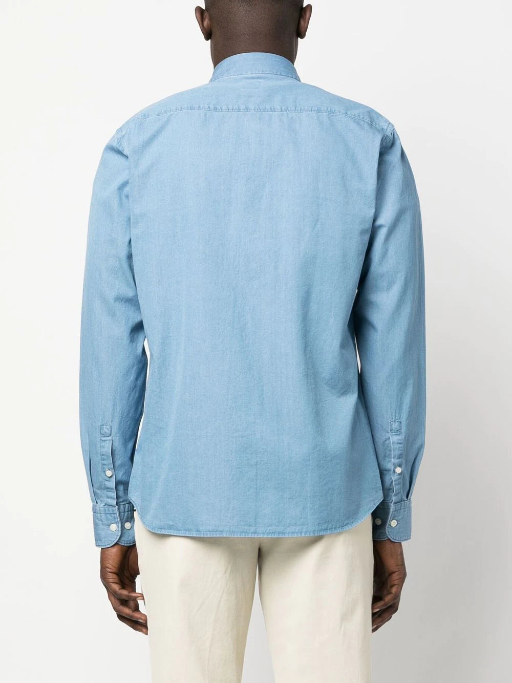 BOSS  long-sleeved cotton shirt