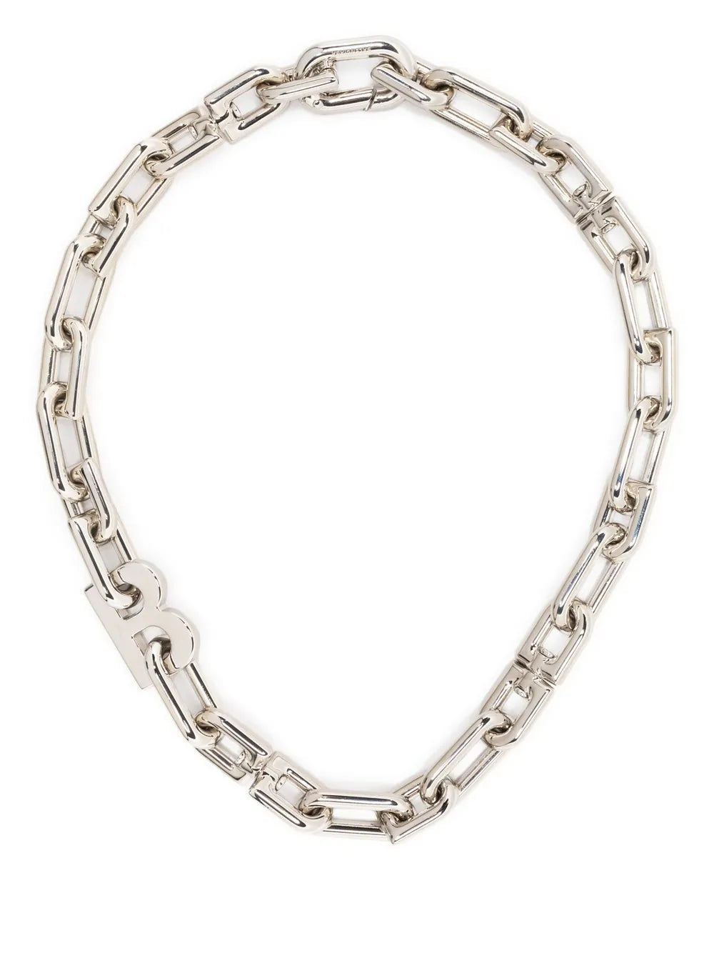 Balenciaga logo-chain-link necklace