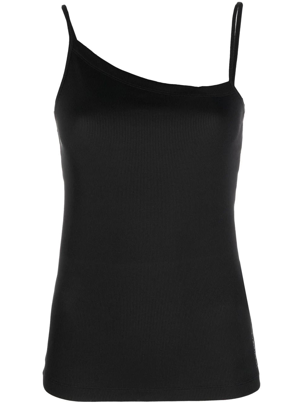 Calvin Klein  asymmetric ribbed tank top