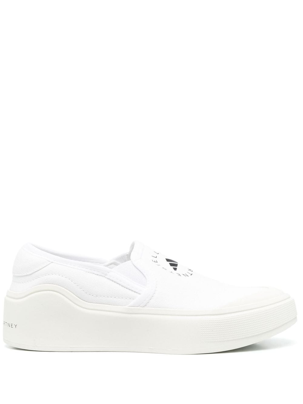 adidas by Stella McCartney logo-print slip-on sneakers