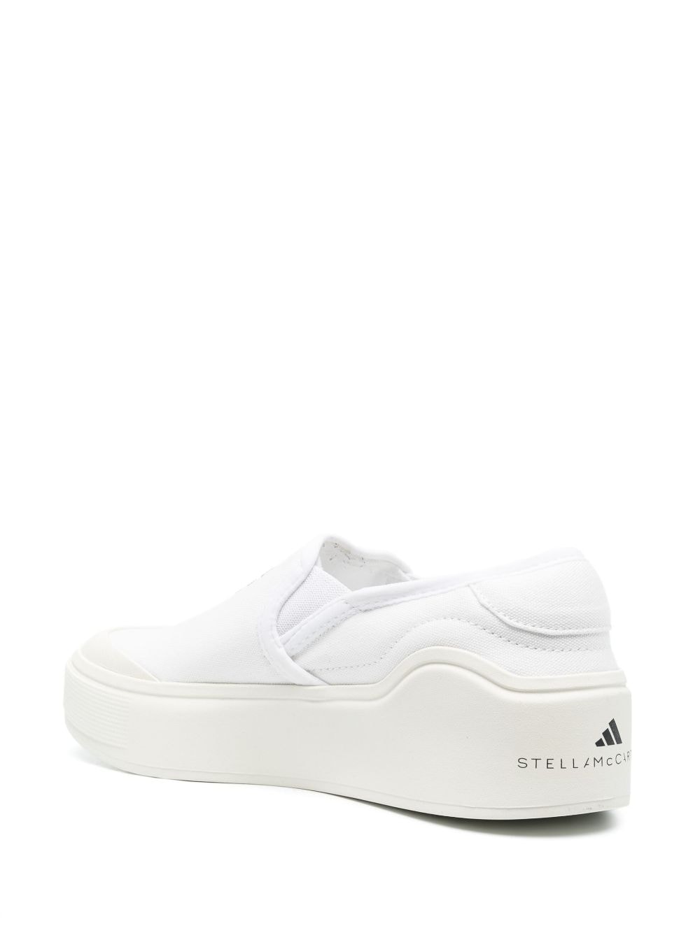 adidas by Stella McCartney logo-print slip-on sneakers