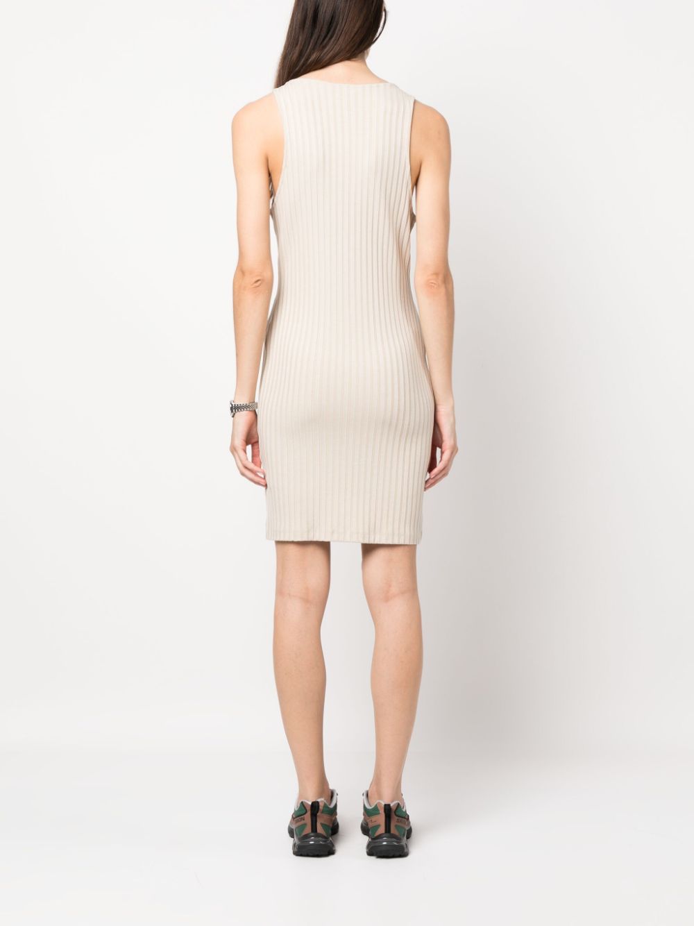 Calvin Klein Jeans  zip-up ribbed dress