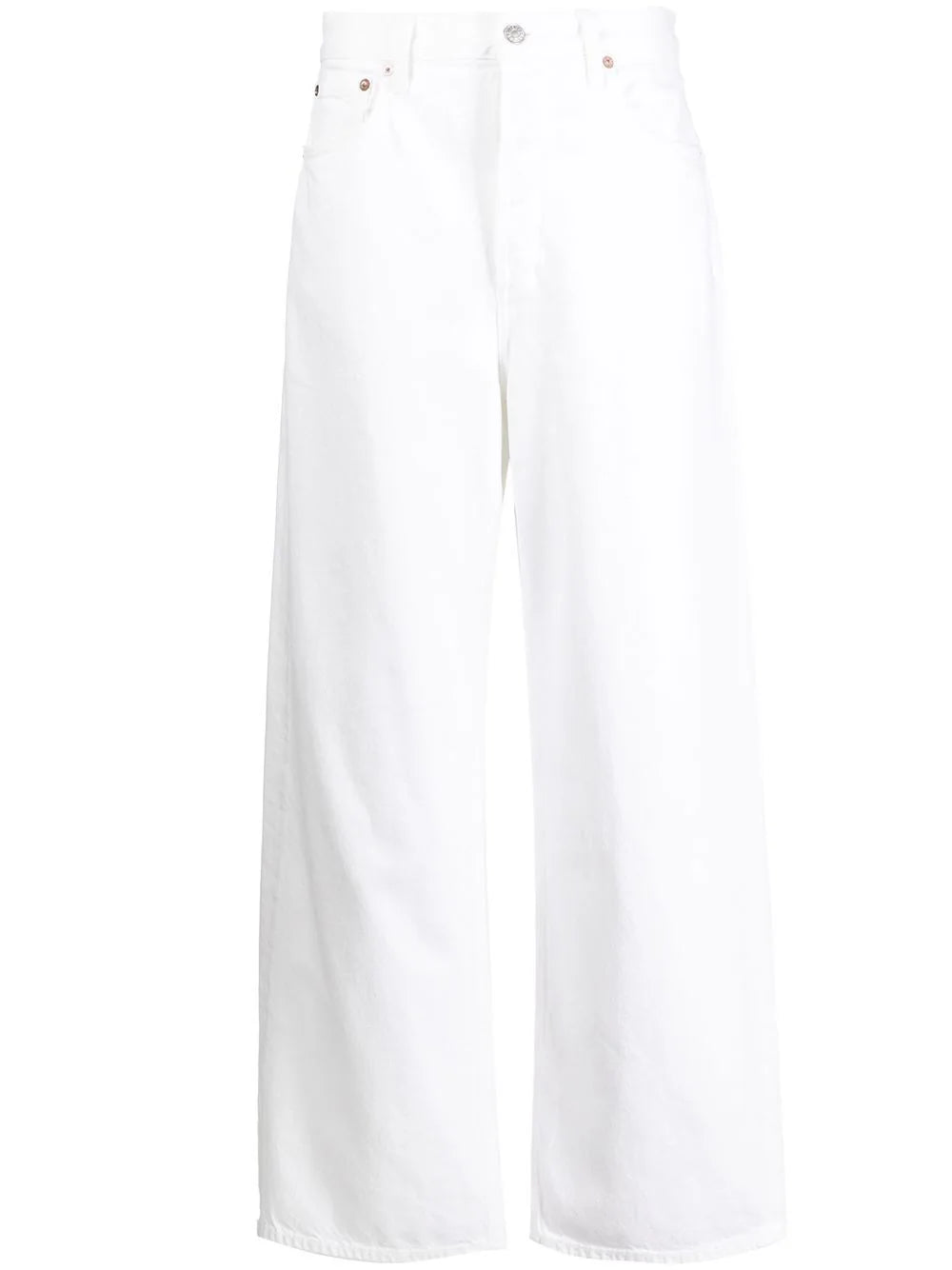 AGOLDE  organic-cotton wide-leg trousers