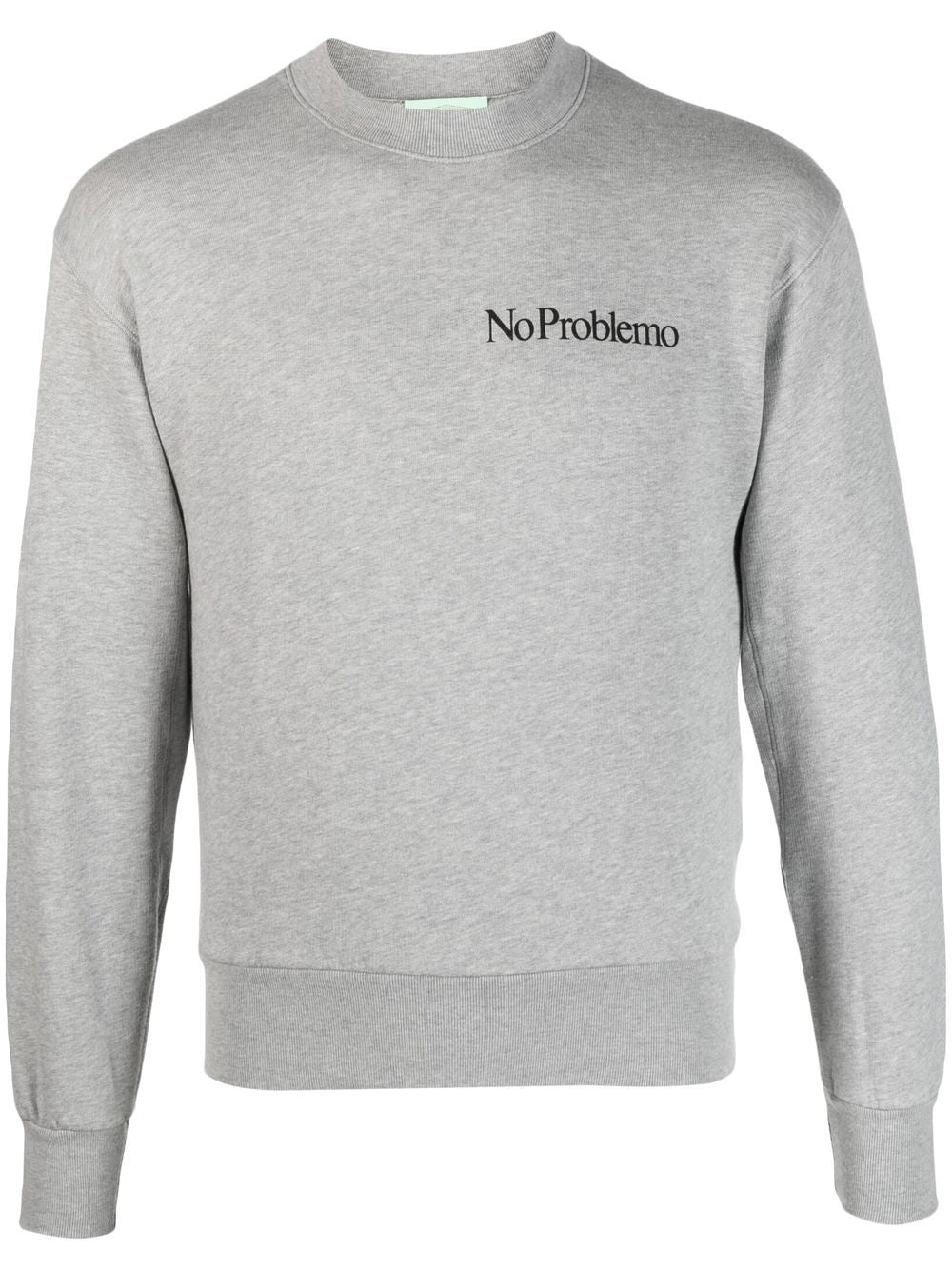 Aries  No Problemo print sweatshirt