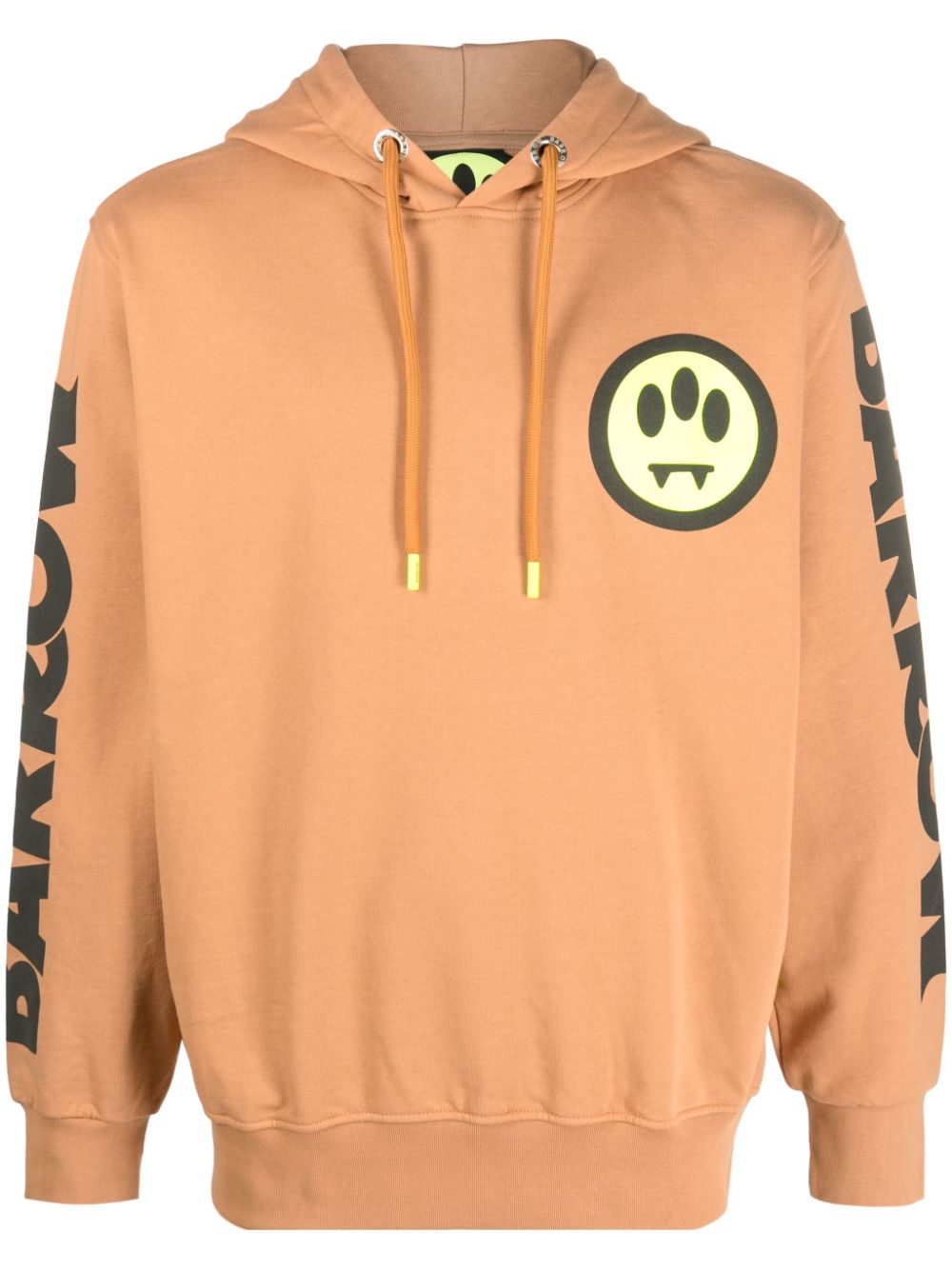 BARROW  logo-print cotton hoodie