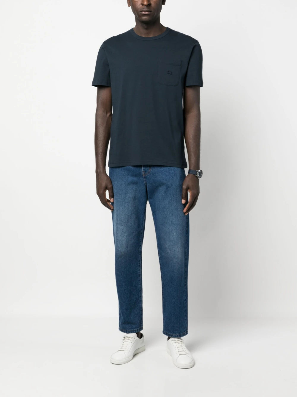 Woolrich logo-embroidered cotton T-shirt