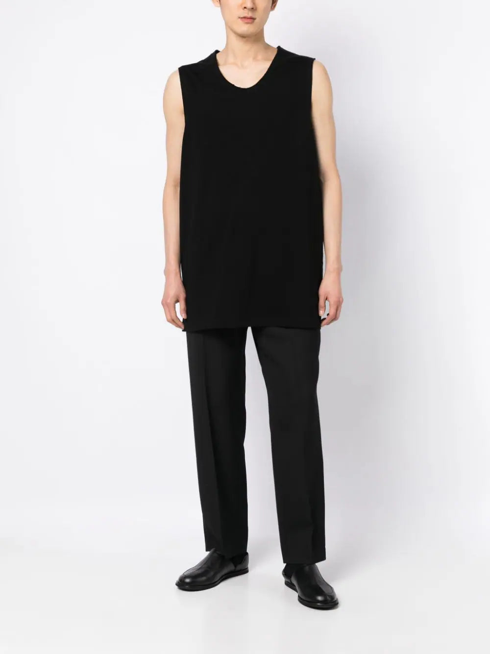 Yohji Yamamoto oversize sleeveless cotton vest