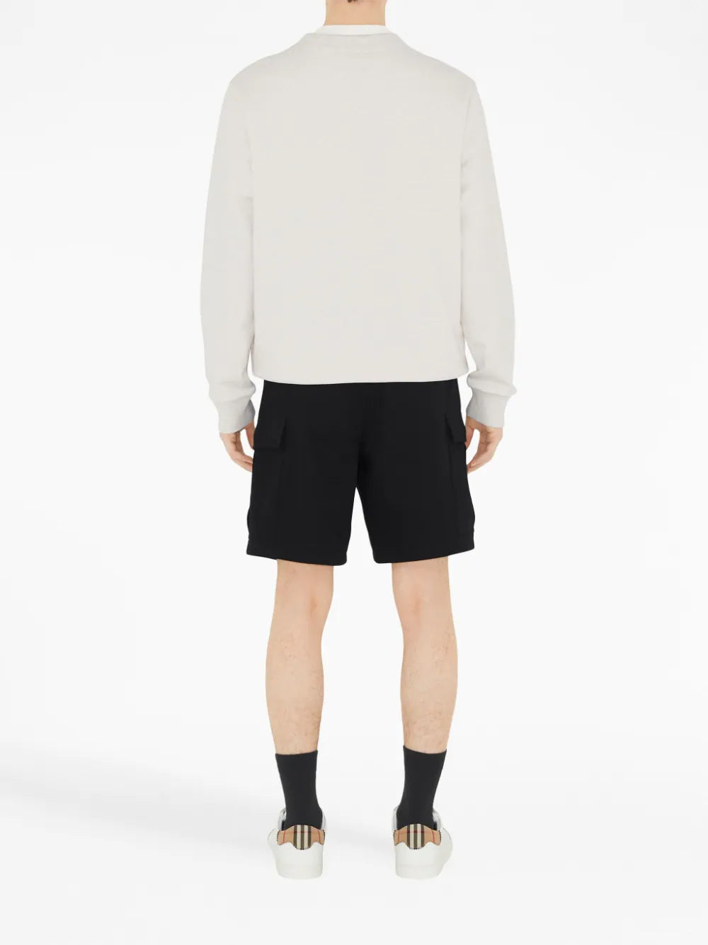 Burberry  logo-print detail sweatshirt