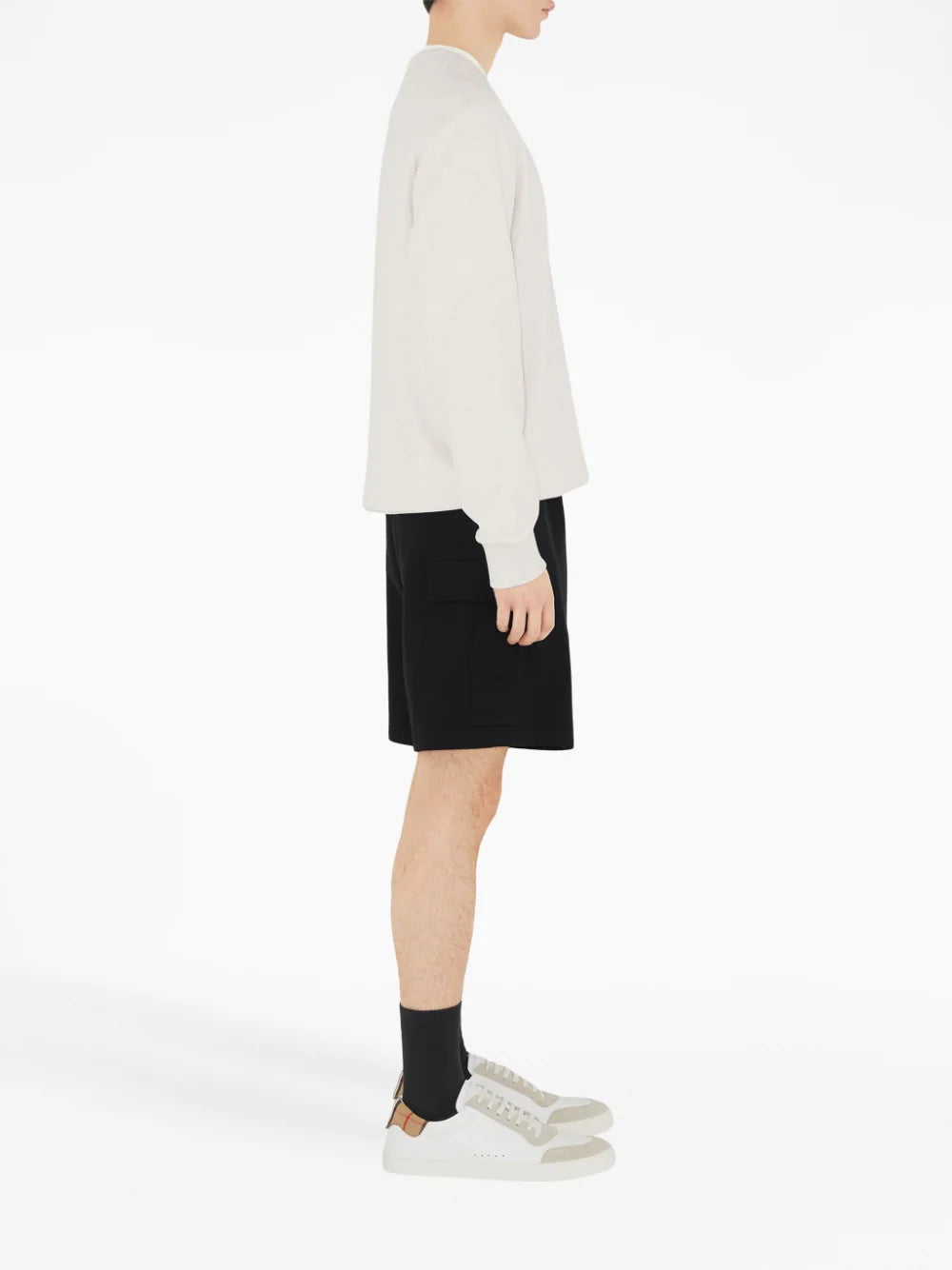 Burberry  logo-print detail sweatshirt