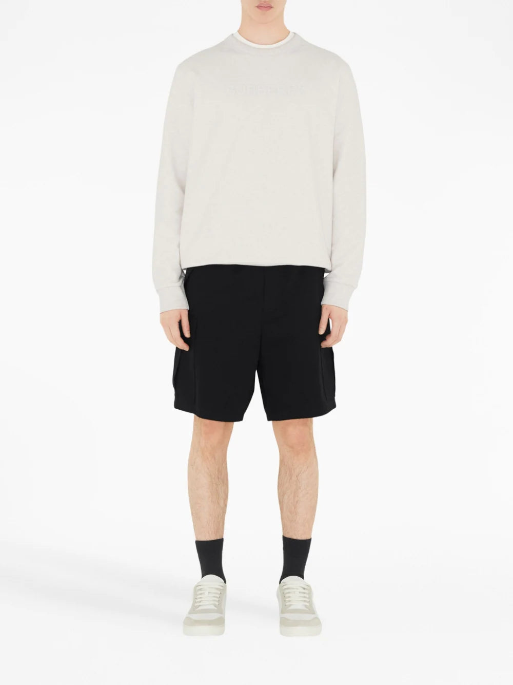 Burberry  logo-print detail sweatshirt