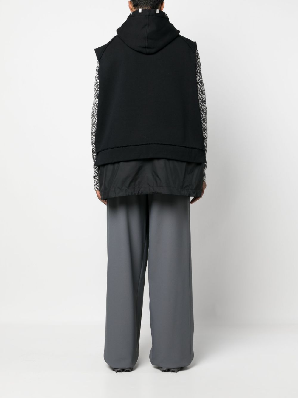 1017 ALYX 9SM half-zip fastening sleeveless hoodie