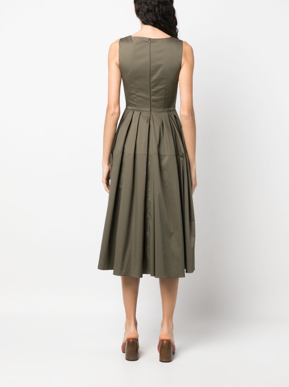 Blanca Vita  V-neck sleeveless dress