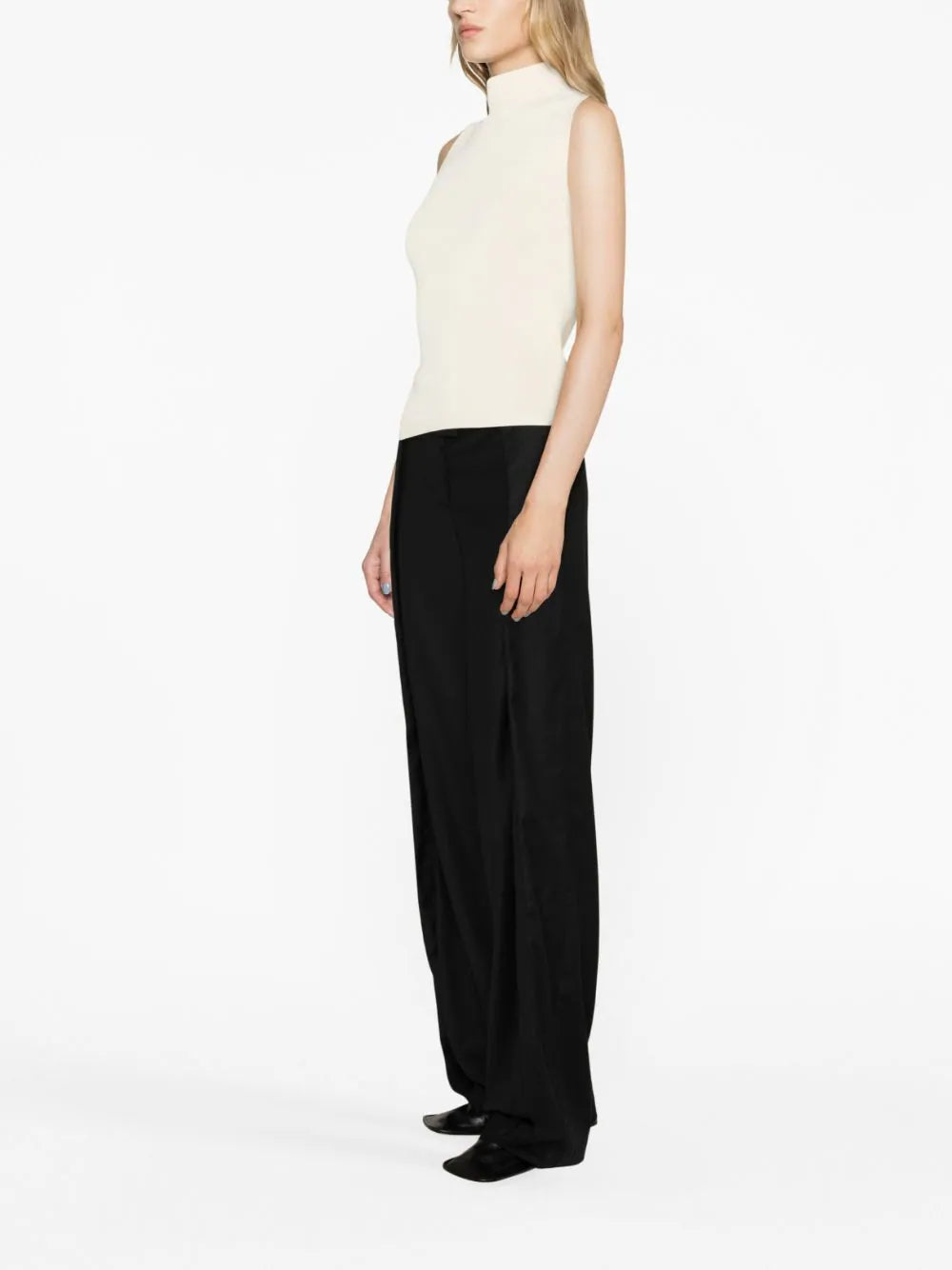 Aya Muse  Tio cut-out wool trousers