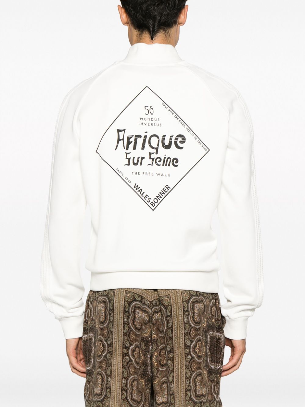 Wales Bonner  Wander graphic-print track jacket