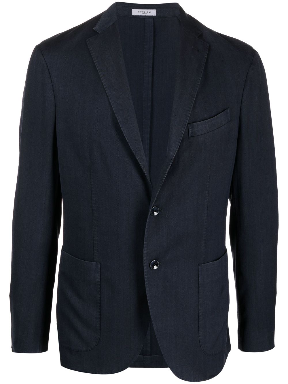 Boglioli  single-breasted wool blazer
