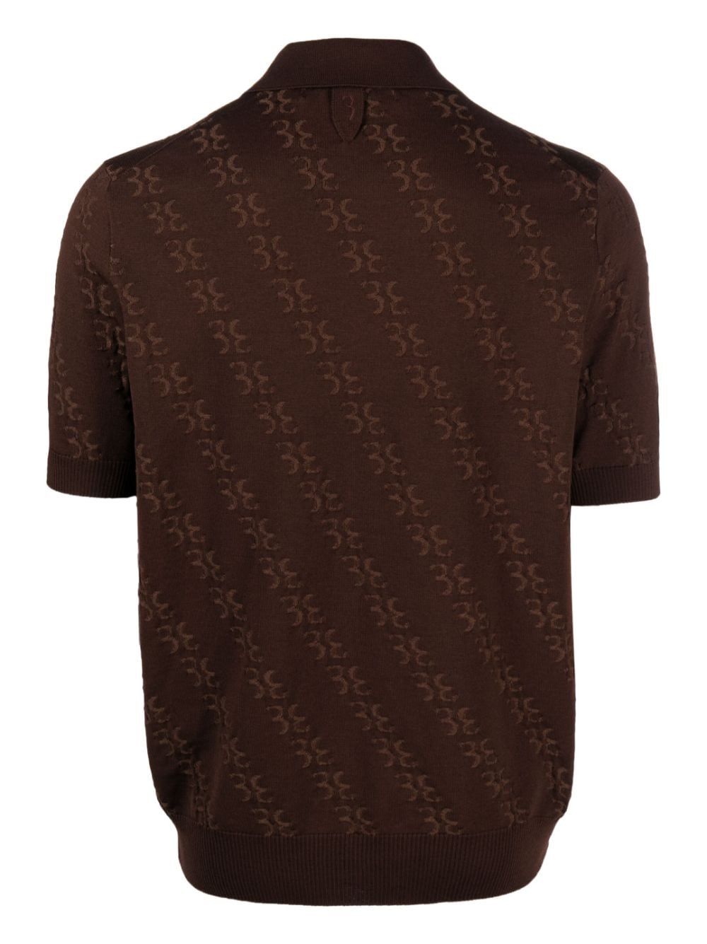 Billionaire  merino-blend polo shirt