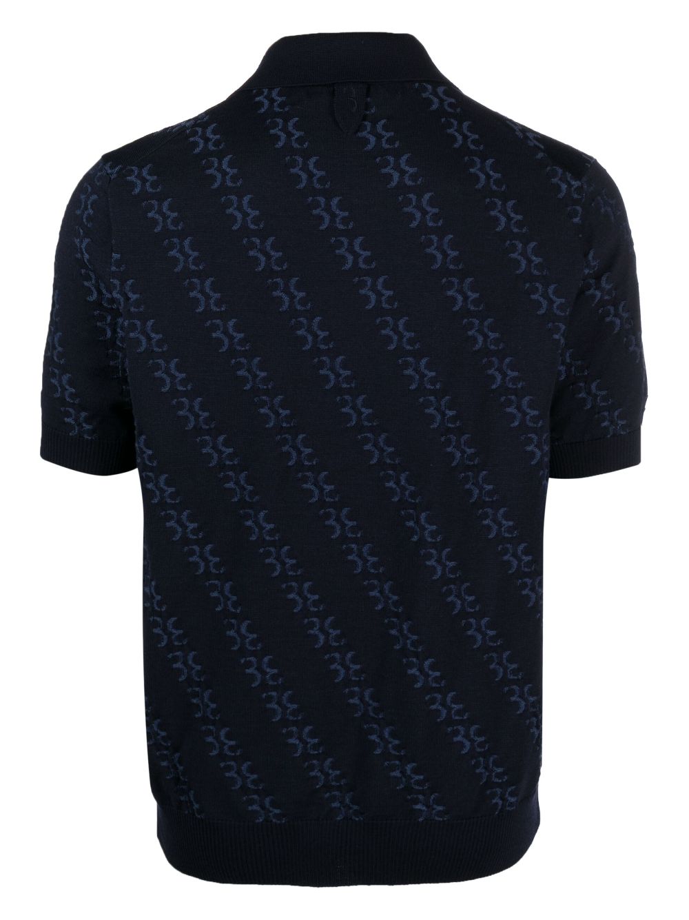 Billionaire  merino-blend polo shirt