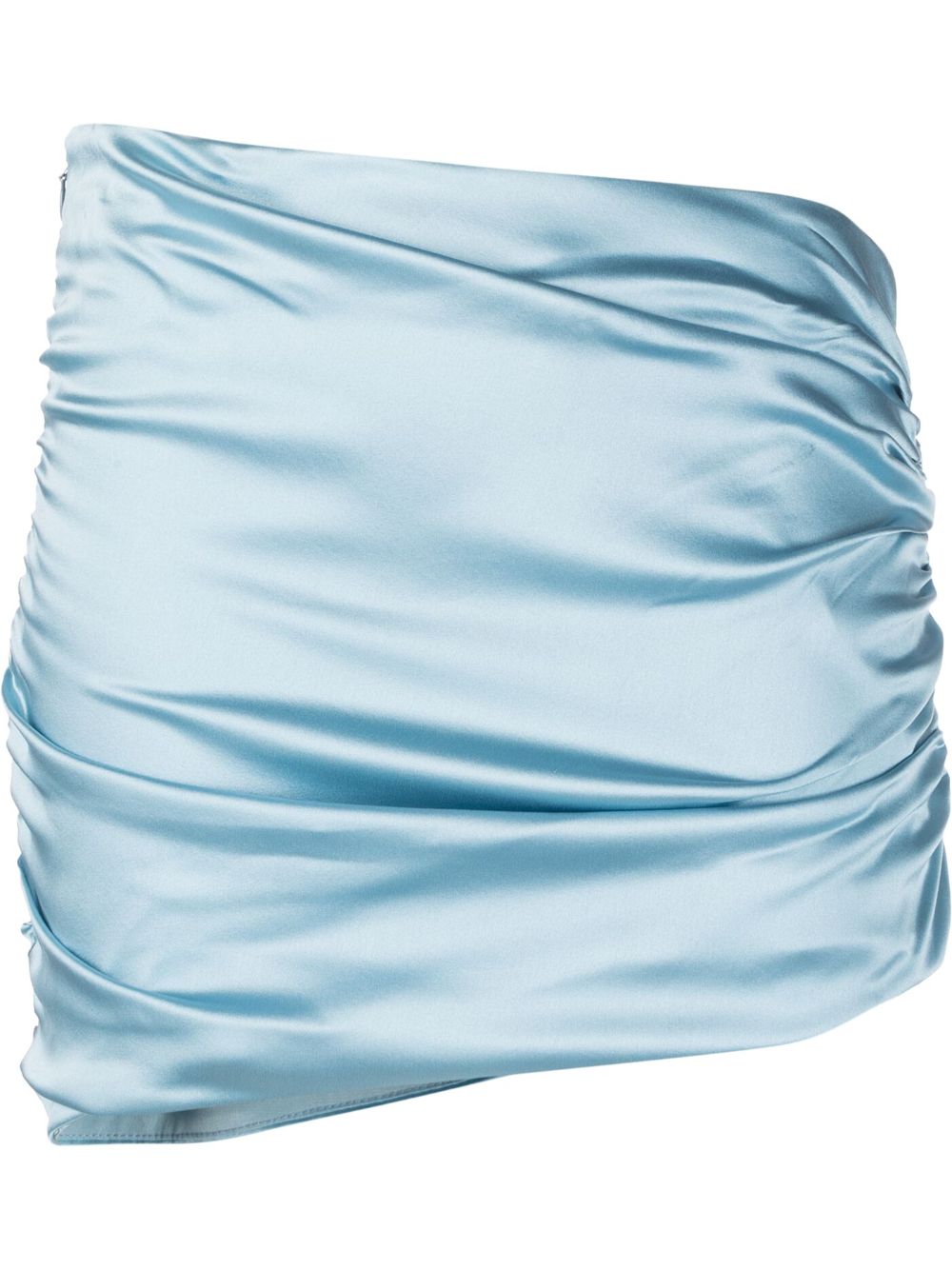 Alessandra Rich  asymmetric satin mini skirt