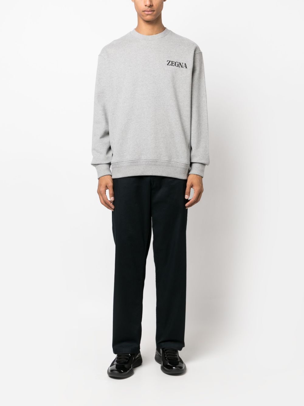 Zegna  #UseTheExisting™ cotton sweatshirt