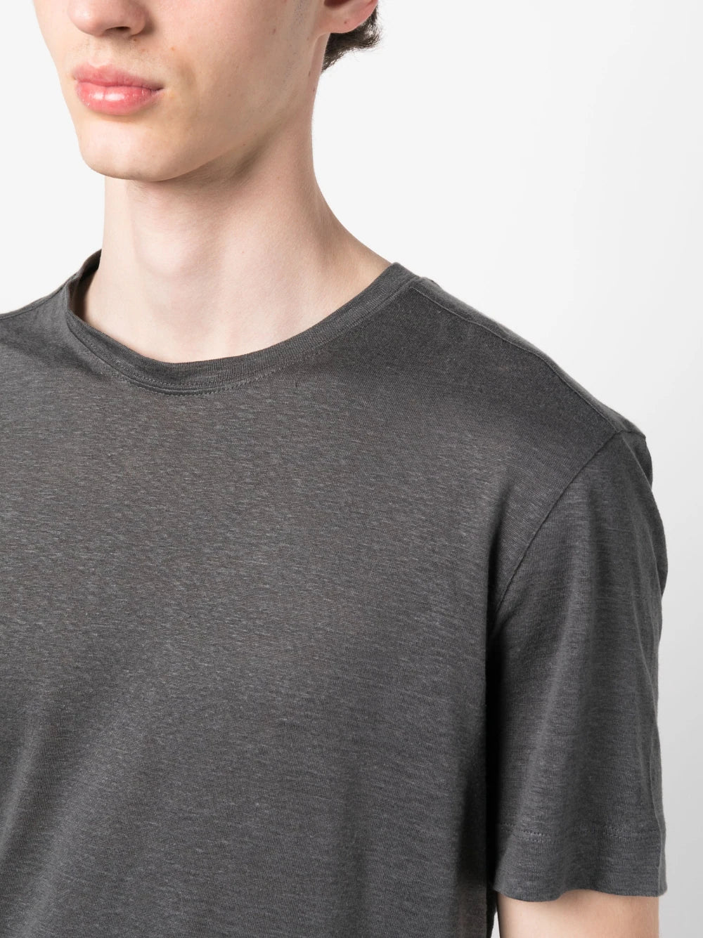 Zegna short-sleeve linen T-shirt